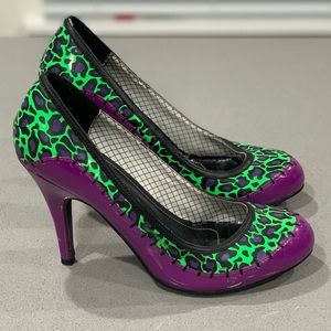 T.U.K. Leopard Heels